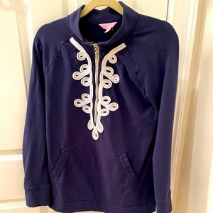 Lilly Pulitzer Zip Sweatshirt